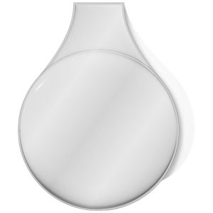 Imán redondo pequeñ de PVC reflectante M-10 RFX™