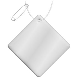 Colgante de PVC reflectante en forma de diamante pequeño H-09 RFX™