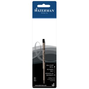 Waterman recambio de bolígrafo (tinta negra)