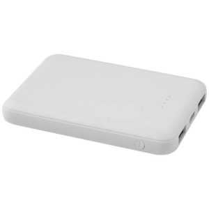 Batería externa tipo C de plástico reciclado de 5000 mAh Asama