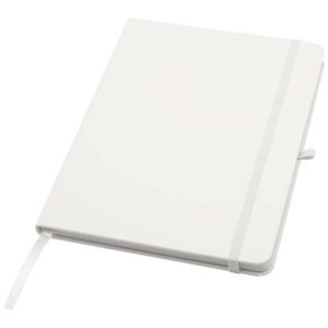 Libreta de tapa dura A5 de material reciclado con páginas rayadas Teak
