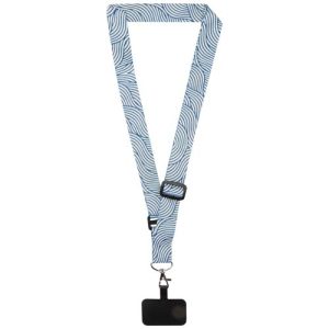 Lanyard ajustable de sublimación y soporte para teléfono Lyra